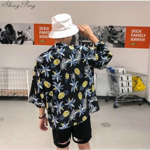 Traditional japanese kimonos beach kimono japanese kimono yukata kimono men haori blouse men 2019 yukata Q644