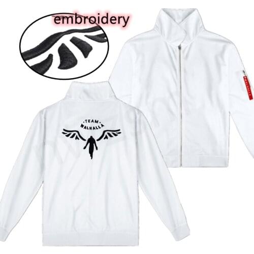 Tokyo Revengers anime Cosplay Costumes Hanemiya Kazutora Halloween adult embroidery pattern 2 kinds of fabric Coat