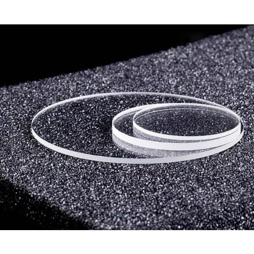 Quartz Glass Sheet, Ultra-Thin Quartz Sheet, High Temperature Resistance, High Precision, High Finish, Can Be Customized, Wafer