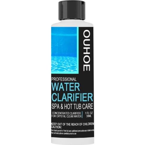 Ml100ml Swimming Pool Water Treatment Agent Spa Hot Tub Clarifier Pool Surface Oil Stain Remover Defoaming Spray advantage