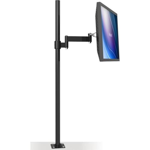 LD201B Customized Floor Mount 13~27 inch LED LCD Monitor Holder Floor Stand TV Mount Mini Projector Mount Max. Loading 10kgs