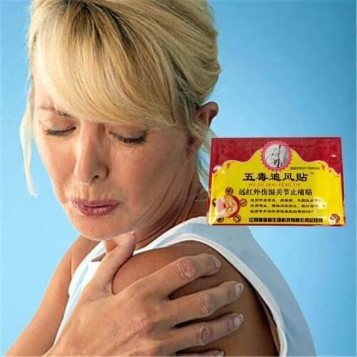 2019 Medicine Snow Toad Knee Lumbar spine pain relief Adhesive Patch 8pcs/bags Joint/Back Ache Medicated Analgesic Plasters