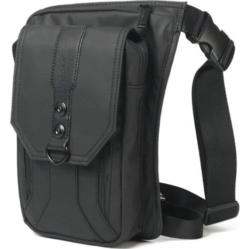 Unisex Oxford Leg Bag Women Men Motorcycle Riding Fanny Pack Belt Bum Wait Bag Outdoor Travel Cycling Nylon Shoulder Chest Purse