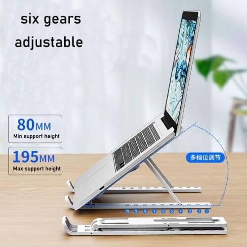 Adjustable Laptop Stand Portable Laptop holder Support Base Notebook Stand For Macbook Pro Laptop stand Cooling Bracket Riser