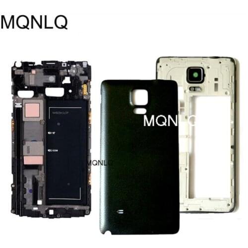 FULL HOUSING REPLACEMENT COVER BATTERY CASE FRAME BEZEL For SAMSUNG GALAXY NOTE 4 N910F/M/C Full housing