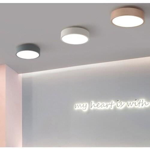 Modern LED Nordic Ceiling Light for Living Room Bedroom Ceiling Lamp kitchen Corridor Aisle Bathroom Lighting Fixture Home Decor