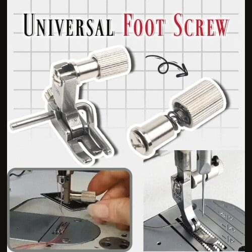 Universal Screw Presser Feet Part Screw Clamp Spring Easy Holder Sewing Tools for Single Needle Household Sewing Machine Tool