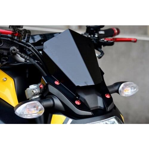 Windscreen For YAMAHA MT-09 FZ-09 2013 2014 2015 2016 Windshield Pare-brise Wind Deflectors MT09 FZ09 MT FZ 09 Motorcycle Parts