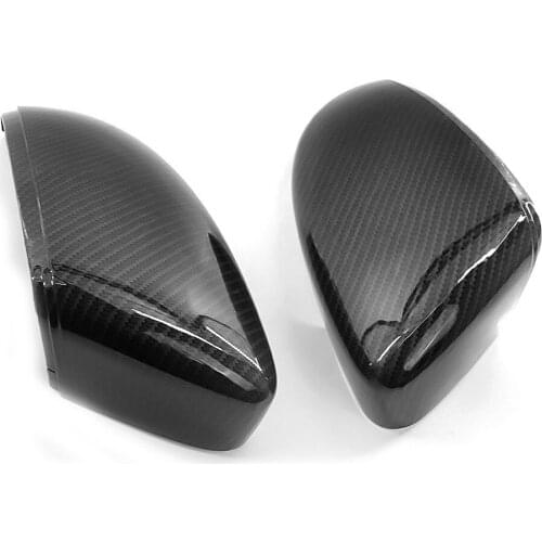 Carbon Look Side Wing Mirror Cover for VW Golf 7.5 MK7 7 GTD R GTI 6 Passat B7 CC Scirocco Polo 6R 6C MK6 Cap for Jetta 6 MK6