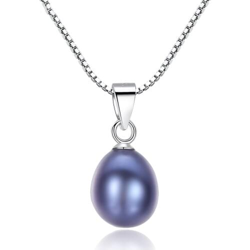 S925 Sterling Silver Sunflower Seed Buckle 4A Fresh Water Pearl Womens Necklace Gift