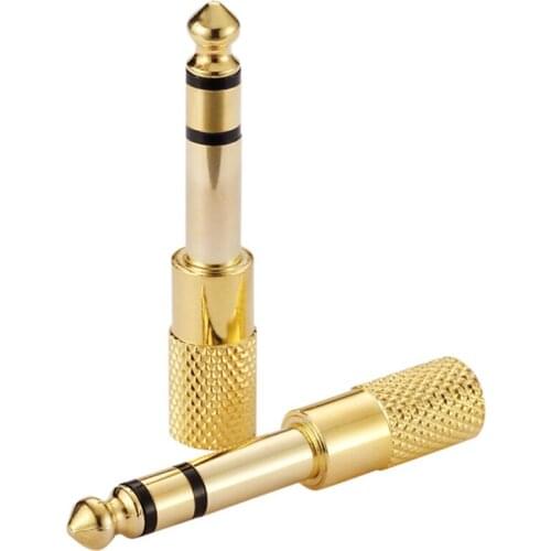1Pc High Quality 1/8 3.5mm Female to 6.5mm 1/4 Male Headphone Jack Adapter Plug Stereo Audio Accessories