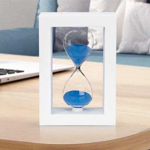 2021 Multi Purpose Hourglass Sandglass Timer Various Frame and Sand Color 30/60 Minute for Decoration Office desk decoration