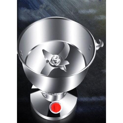 220V Household Grain Miller Stainless Steel Grain Miller Spice Herb Grinder Ultra-fine Grinder