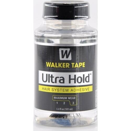 3.4FL OZ(101ml) Ultra Hold Glue Lace Wig Silicone Adhesive Glue For Wigs Super Adhensive Hair Glue Waterproof Glue