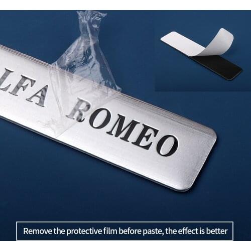 Car stickers 3D Logo Badge Rear Trunk Aluminum Sticker emblem For Honda Volvo xc60 xc70 v40 xc90 s40 s60 s80 Auto Accessories