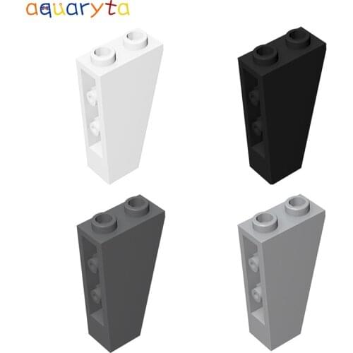 Aquaryta 20pcs Building Blocks Parts Slope Inverted Roof Tile 1x2x3/70 Degree Compatible 2449 DIY Educational Classic Toys