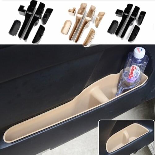 For 2008-2020 Toyota Land Cruiser LC200 Prado Car Door Storage Box Tidying Central control Storage Box Car Styling Accessories