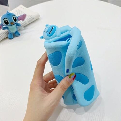 For iPad 2019 10.2/Pro 10.5 11.0 2018 2020 Ultra Thin Animals Silicone TPU Rubber Cover For iPad 5/6 Air 1/2 9.7 Protection Case