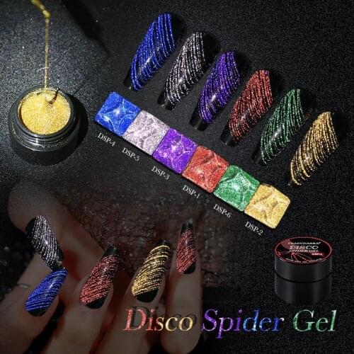 Gel Spider Line For Nails Art Gel Polish Stretch Drawing Glue Creative Point Line Painting Gel Spider Thick Elastic Paint TSLM2