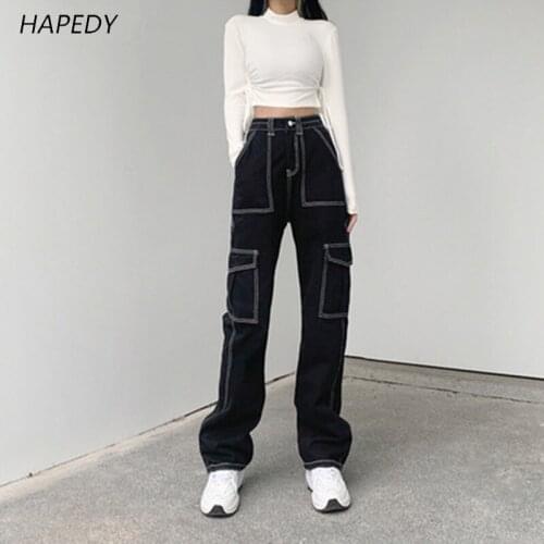 HAPEDY Women's Cargo Pants
