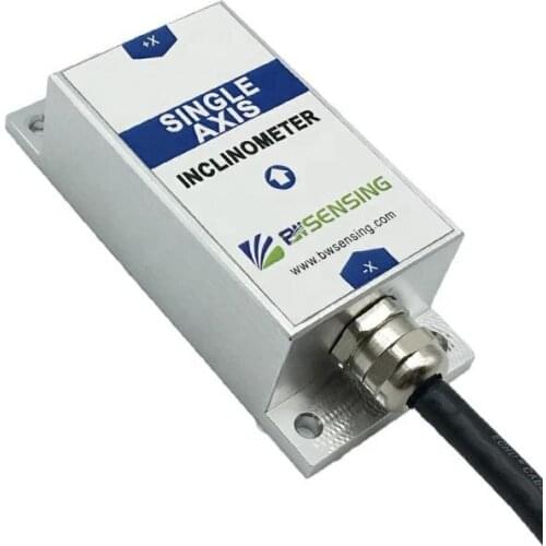 BWSENSING Single Axis solar tracking sensor inclinometer BWL318 Accuracy 0.1 Deg Analog Current Output4-20mA0-20mA 0-24mA