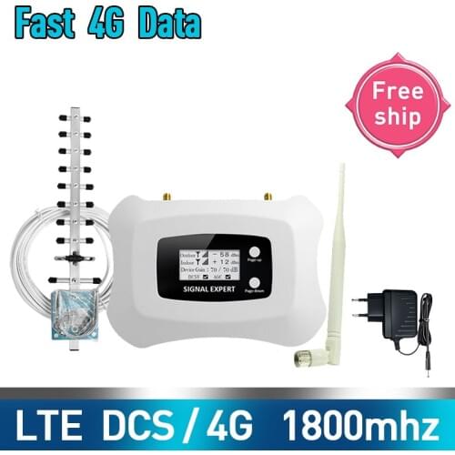 TFX-BOOSTER generation fashionable 1800MHz 2g 4g mobile signal booster cellular amplifier 2g 4g DCS cellular signal repeater Kit
