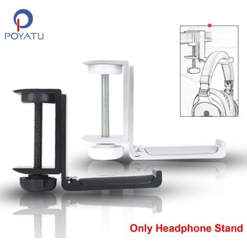 POYATU Headphone Stand For SONY Wall Headset Holder For Sennheiser Headphone Bracket For Marshall Headphone Stand Display