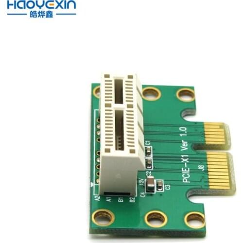 PCI-E1X 36PIN PCI-E PCI Express 1X Adapter Riser Card 90 Degree For 1U Server Chassis Wholesale