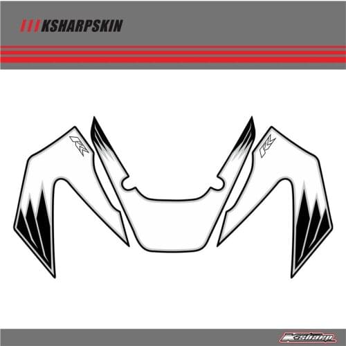 Front Fairing Motor Number Board 3D Gel Protector for HONDA CBR900RR-Y-RR-1 2000-01