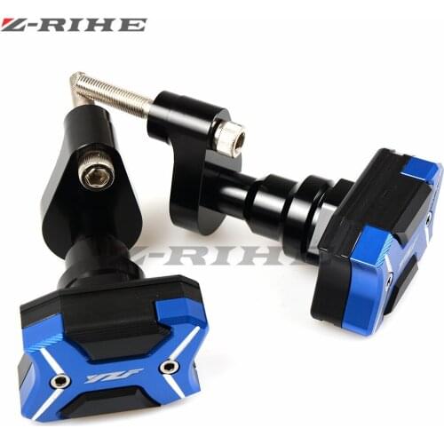 Motorcycle CNC Crash Pad Frame Slider Protection Guard For YAMAHA YZF600 YZF 600 R6 YZFR6 YZF-R6 2006 2007 2008 2009 2010-2015