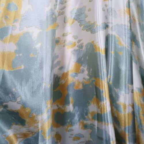 Polyester Tilda Scarf Textile Ombre Soft Satin DIY Tissue Ribbon Material Glossy