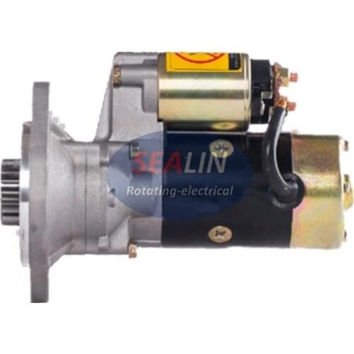 Starter motor for YANMAR KA24DE S1277 S13124 S13132 S1324 12913077010 12913677010 12940077011 12940077012