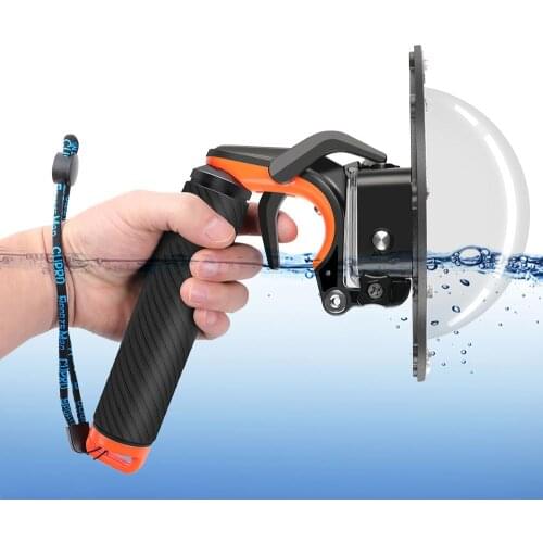 Waterproof Dome Port for GoPro Hero 5 Black Diving Housing Case Transparent Dome Cover for Gopro hero7 hero 6 hero5 Accessories