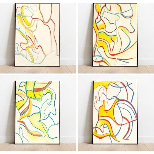 Willem de Kooning Art Print, Abstract Art Print, Abstract art Poster, Contemporary Art, Willem de Kooning Poster