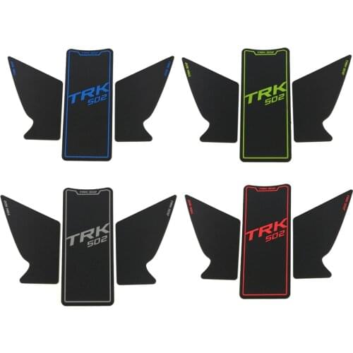 1 Set 4 Color 3 pieces Choice Motorcycle Gas Tank Pad Protection Pad Decal Sticker for Benelli TRK502 TRK 502 502X Tank Mat