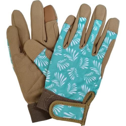 1 Pair Touch Screen Women Professional Gardening Work Thorn Proof Flower Planting Yard Work Garden Gloves