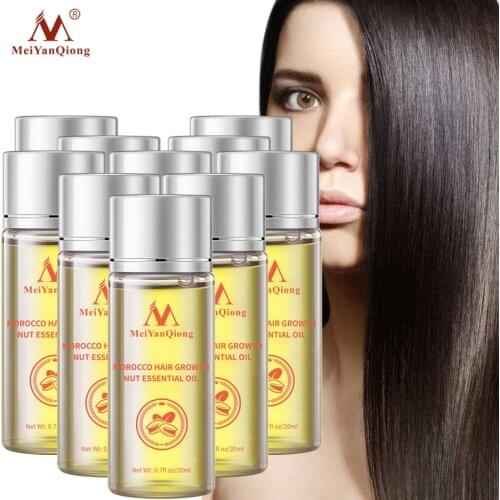 10 PSC MeiYanQiong Moroccan Care Oil Nourishes Shiny Hair To Help Grow Faster And Make Hair More Flexible Hair Care Improve Dry