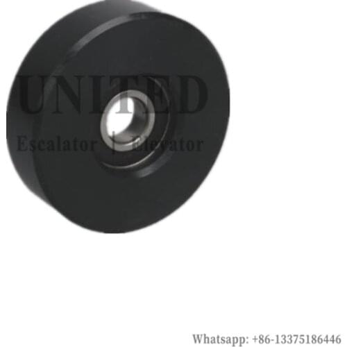 10pcs UNITED Escalator Step Roller OD100mm W25mm Bearing 6204