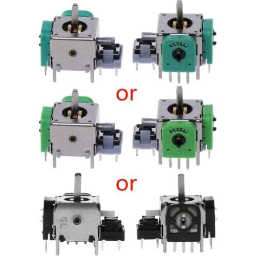 2Pcs 3D Analog Stick Joystick Axis Sensor Module for PS4 for xbox one Controller P9YE