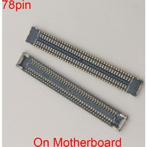 5PCS 78pin Original For Samsung Note 10 Lite N770 N770F A51 2020 A515 A515F USB Charger Charging Dock FPC Connector On Board