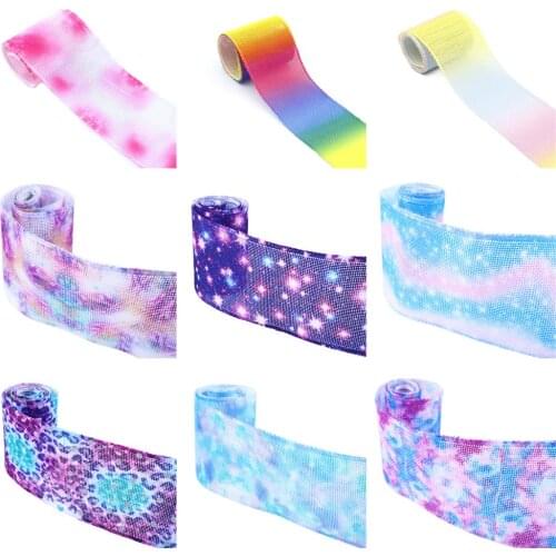 70mm Dye Tie Linen Ribbon 5yards/lot ,DIY Handmade Materials,Wedding Gift Wrap Christmas Decoration,5Yc18666