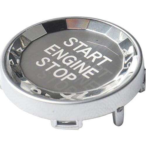 ABS Engine Start Stop Switch Button Cover Trim for BMW E90 E91 E70 E71 Auto