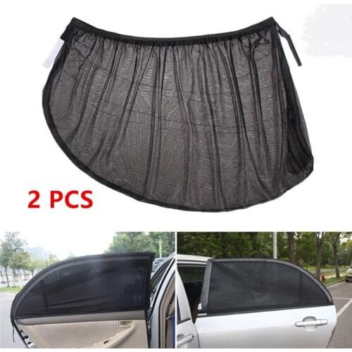 Car Mosquito Nets Sun Shades Sunscreen Mesh Childrens Baby Uv-proof Side Window Shade Mesh Gauze Automobile Summer Products