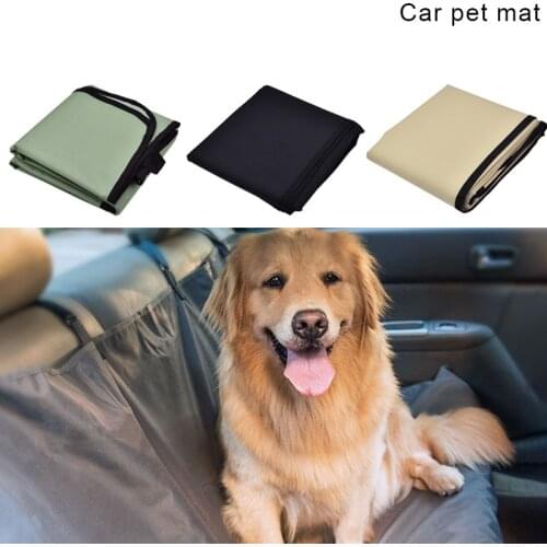 Dog Pets Car Seat Cover Cat Pet Rear Back Seat Cover Mat Protector Waterproof Dog Pet Dustproof Seat Cover Car Inner Accessories