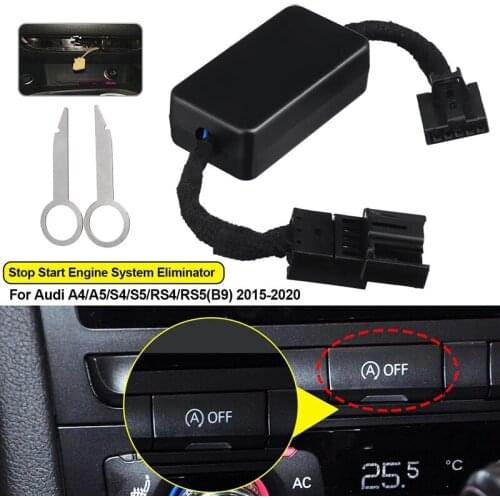 For- A4 5/S4 5/RS4 5(B9) 2015-2020 Automatic Stop Start Engine System Eliminator Control Sensor Plug Stop Canceller