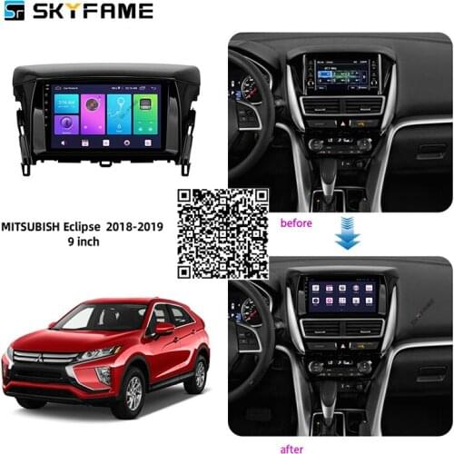 For Mitsubishi Eclipse 2018 2019 Car Radio Stereo Android Multimedia System GPS Navigation DVD Player
