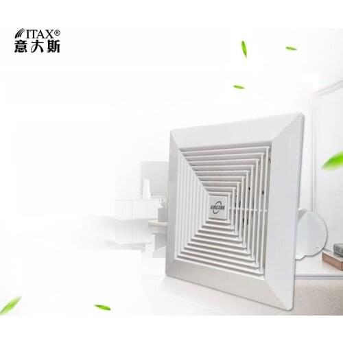 Household Square window type 6 inch exhaust fan bathroom toilet mute ventilation glass ITAS9932AA