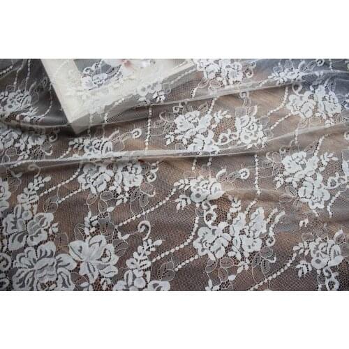 GLace 3M/Lot High quality export eyelash lace fabric DIY clothing wedding light dress accessories TX700