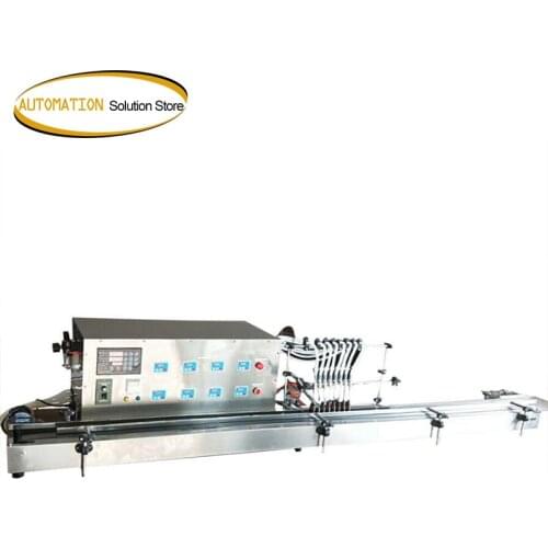 8 Heads Full Automatic Liquid Filling Machine 10-500ml STAINLESS