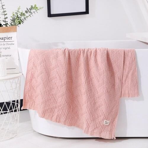 New 100% cotton tassel jacquard bath towel, beach towel, soft and skin-friendly, fast drying turkish towel turkish beach towel